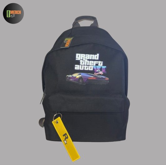 GTA SIX VI Rockstar Backpack